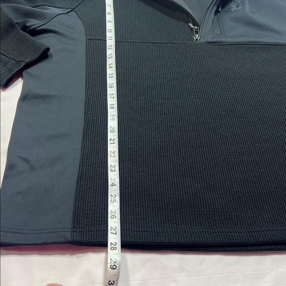 Spyder men’s quarter zip black size XXL - Picture 8 of 9